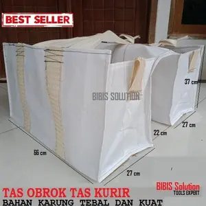 Tas Motor Obrok Tas Kurir Pos Sales Tas Bronjong Krombong Tas Ronjot Bahan Karung Besar