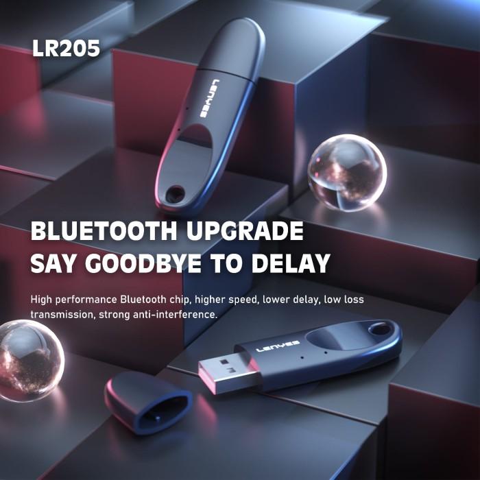 Lenyes LR205 Bluetooth Receiver USB Wireless Audio Dongle Car Speaker 3