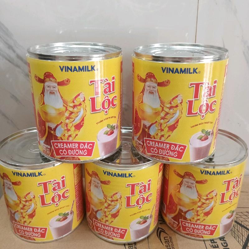  5 hộp sữa đặc có đường Vinamilk Tài lộc mỗi hộp 380g 