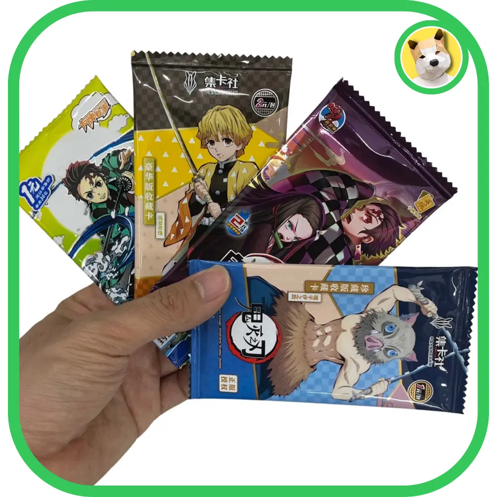 Thẻ nhân phẩm One Piece JJK Kimetsu No Yaiba phong phú các nhân vật anime dễ thương Tiệm đồ chơi Beocaz Dragon Ball Conan Thẻ Bài Bộ Bài Cards