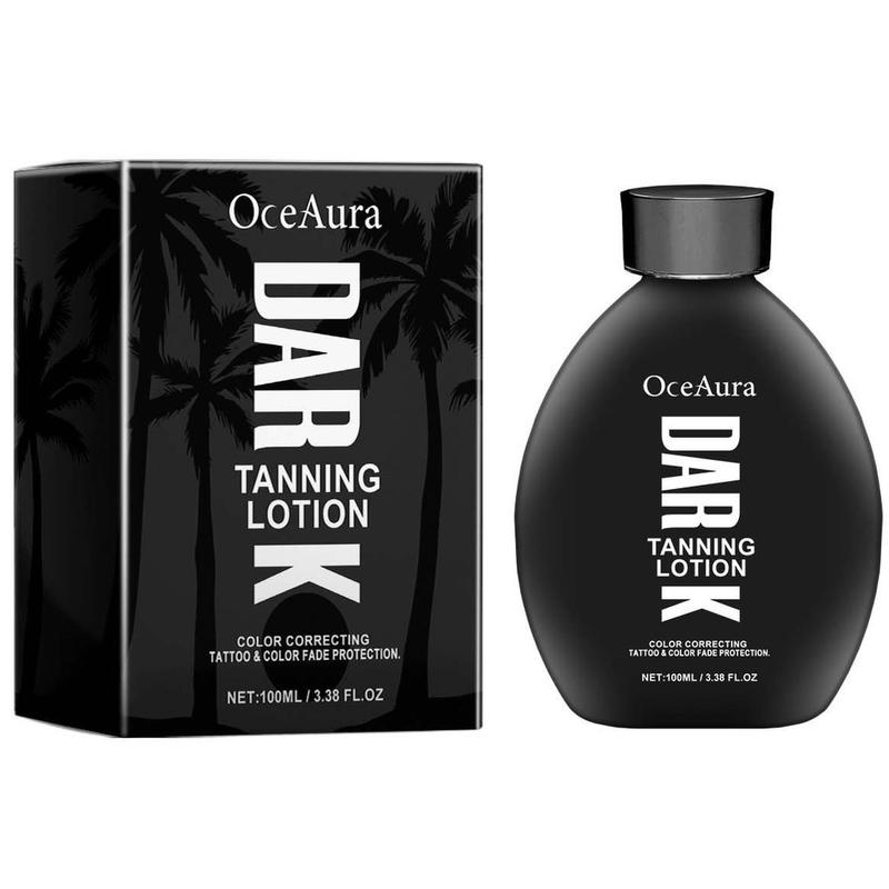 100ml OceAura Darkening Bronzing Lotion Lasting Moisturizing Improves Uneven Skin Tone Matte Texture for Tanned Skin 2