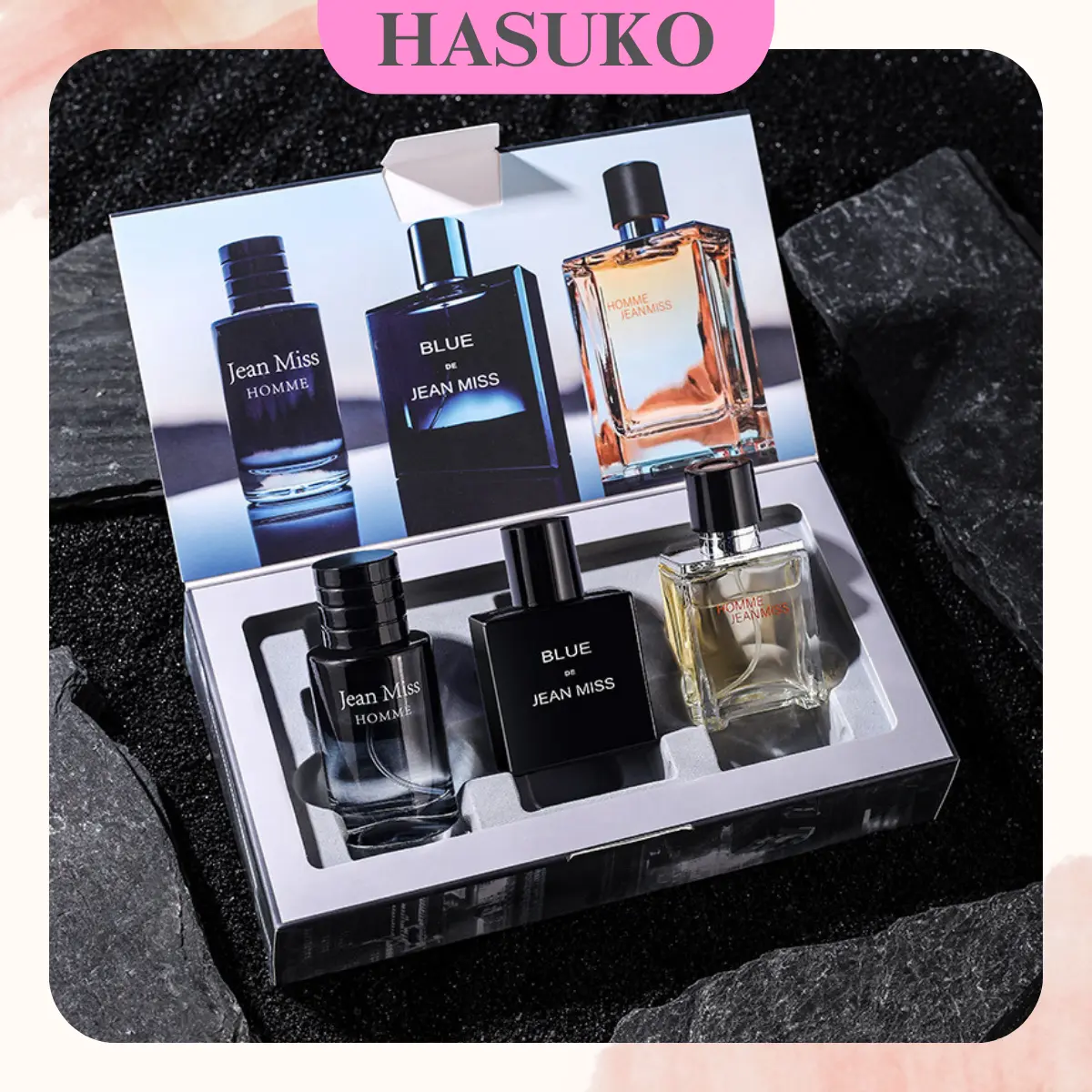 Set nước Hoa Nam, Nước Hoa Jean Miss DigNife Nam tính, Tự tin và Lịch lãm, Thơm Lâu - Chính hãng Perfume Cosmetic Nước Hoa Xịt Thơm