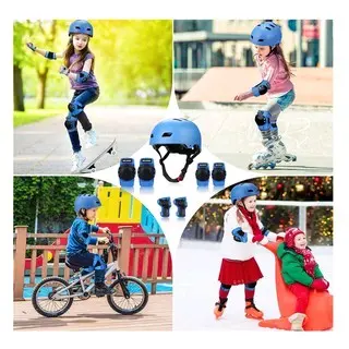 WILDMAX Mũ bảo hiểm và phụ kiện bảo hộ cho Trẻ thể thao Trượt ván Đạp xe Đi xe đạp Xe trượt bánh Trượt băng 1