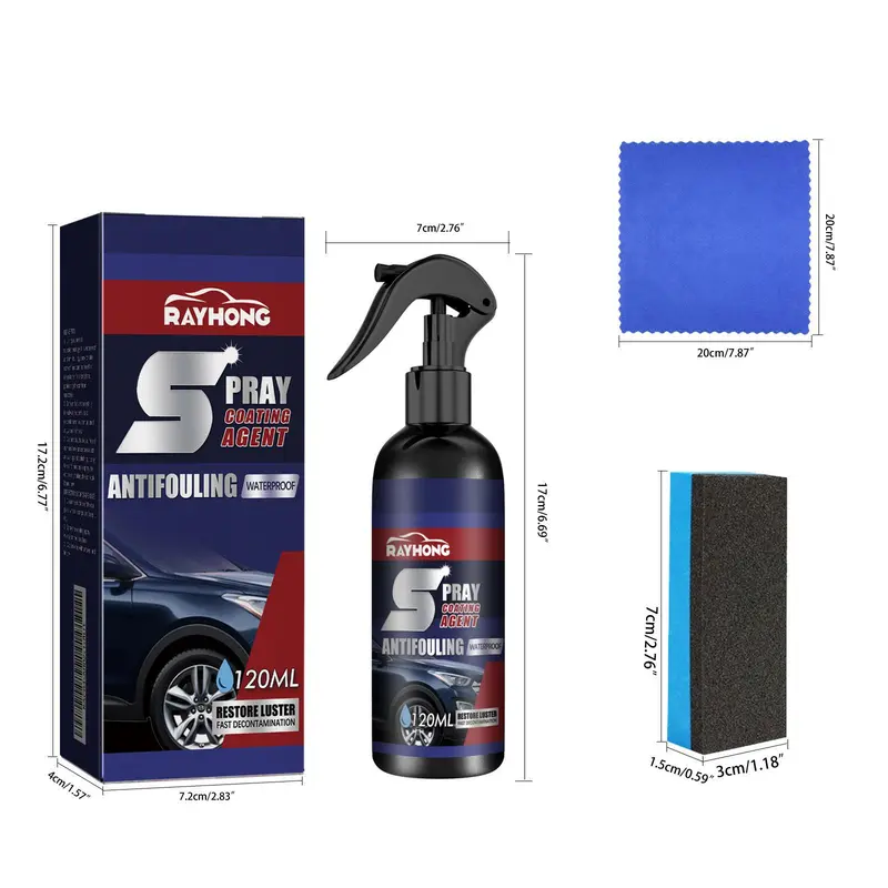 Ryekew Car Anti-fouling Spray, Car Paint Care Spray, Professional Car Paint Care Product, Car Cleaning & Care Product 1