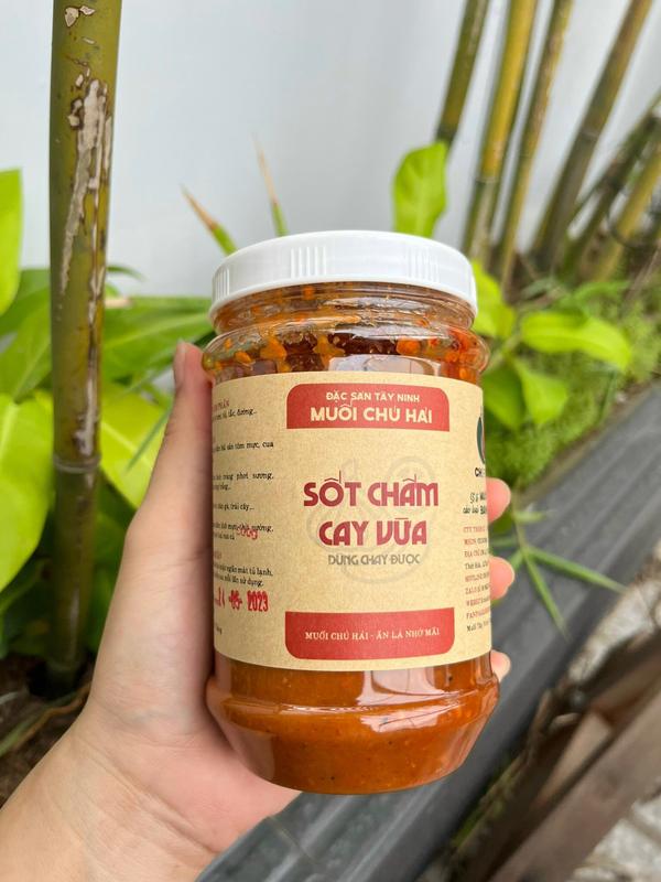 Cay vừa - Sốt muối chấm chú Hải