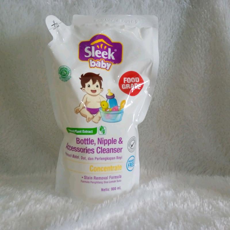 Sleek baby Bottle, Nipple & Accessories Cleanser Refill 450ml | 900ml 2