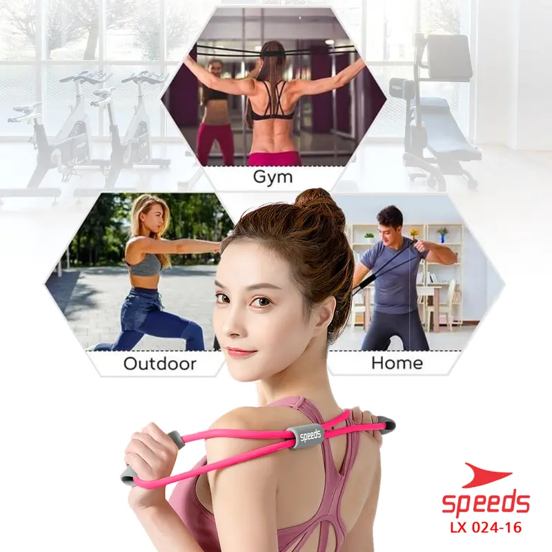 SPEEDS Tali Yoga Tali Fitness Tali Fitness Gym Tube Yoga Resistance Tali Fitness Elastis Stretching 024-16 8