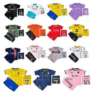 Setelan baju bola ronaldo messi anak murah set sepak bola motif terbaru kaos futsal terlengkap berkualitas cepat kering nyaman