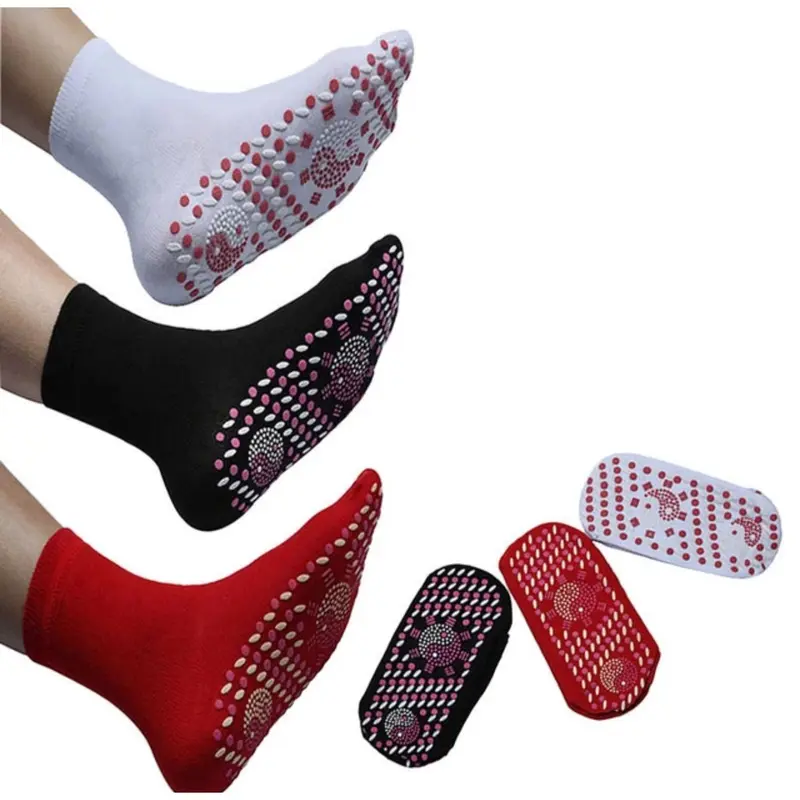 Kaus kaki Turmalin Pemanas Penghangat Kaki / Kaos Kaki Terapi Pemanas Magnet / Pemanas Kaki Foot Support Tourmaline Magnetic Therapy Terapi /  Kaos Kaki Pemanas Penghangat 0