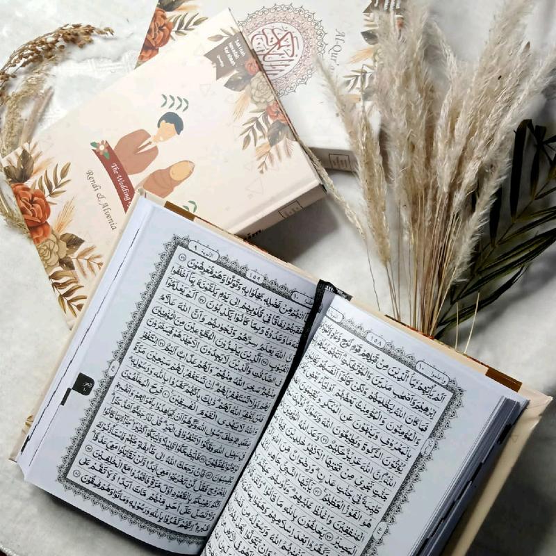 Al Quran Cantik Tulis Nama Hard Cover Alquran Al-Qur'An Hardcover 4