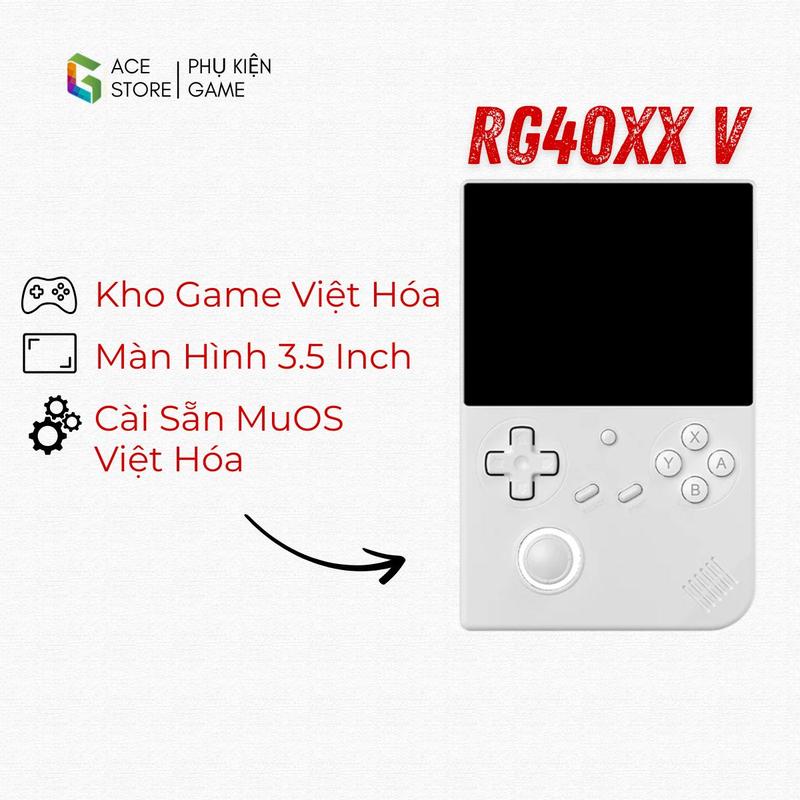 Anbernic RG40XX V Màn Hình Dọc - Máy chơi game Retro giả lập hỗ trợ xuất TV và tay cầm chơi game 1