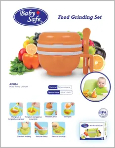 Baby Safe Multi Food Grinding Set AP014 - Set Perlengkapan MPASI