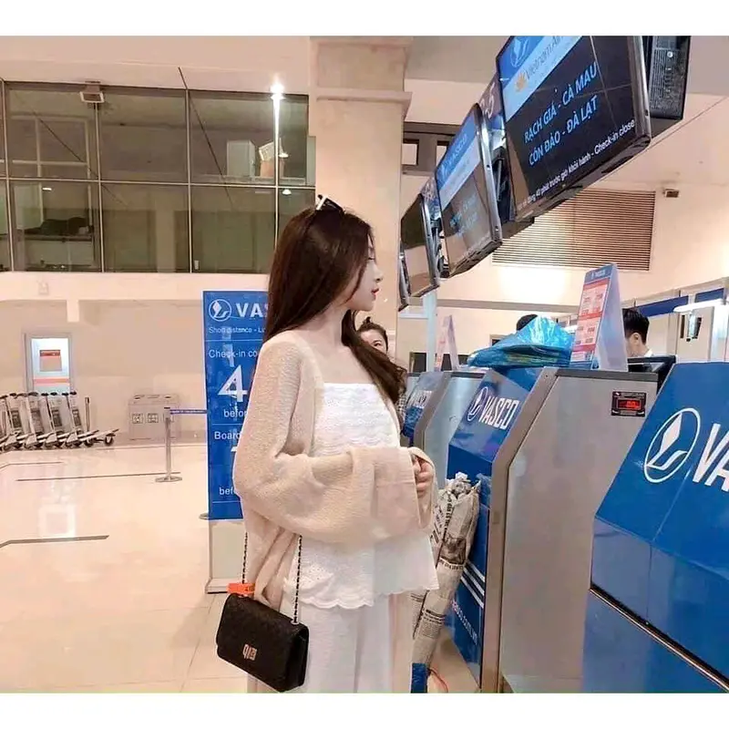 Áo Khoác Cadigan Mỏng Phong Cách Hàn - Áo cadigan Mỏng Nhẹ Hàng QC 0