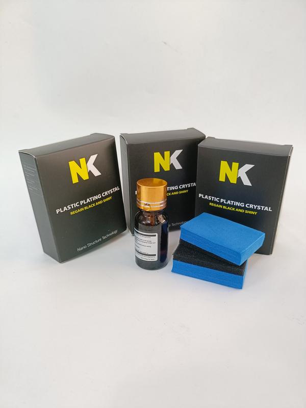 Dung Dịch Phủ Pha Lê Phục Hồi Nhựa Đen, Nhựa Nhám 6