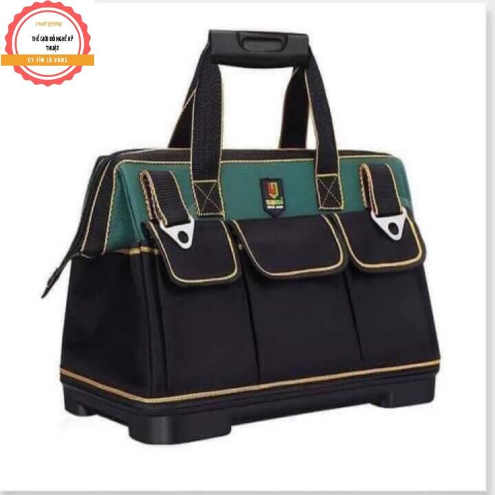 Túi Đựng Đồ Nghề Đế Nhựa Chịu Lực Chống Thấm Giỏ Xách Dụng Cụ Đáy Cứng sua chua