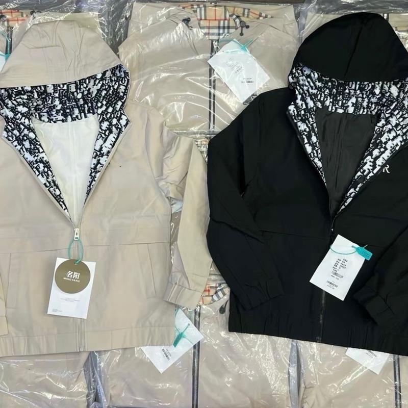 Áo Khoác Gió Nam 2 Lớp Chất Kaki Dày Dặn Có Nón Jacket