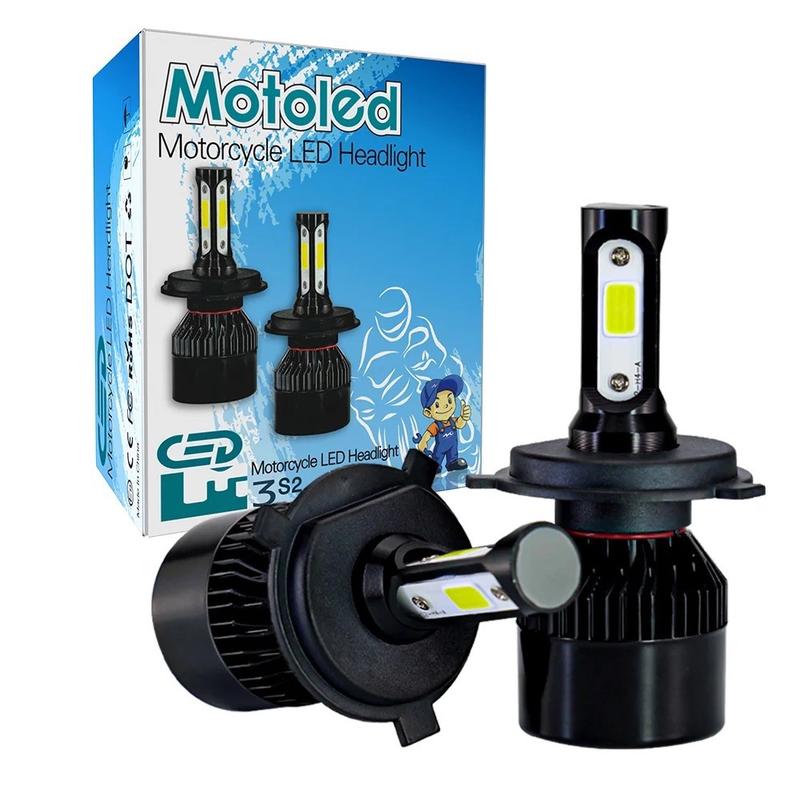 Motoled đèn pha bóng đèn mini H4 S2 AC DC 8V12V 24V 48V công - TikTok ...