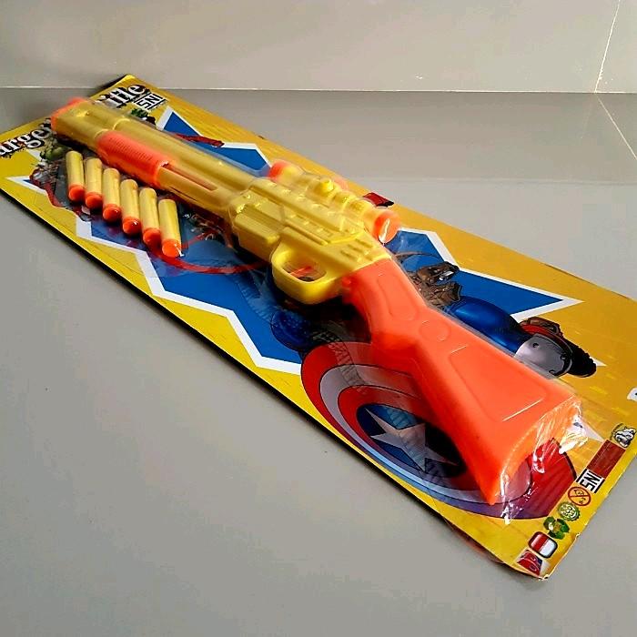 Mainan Set Tembakan Edukatif - Pistol Pistolan Tembak Nerf Pluru Lunak Anak Laki Cowok 2