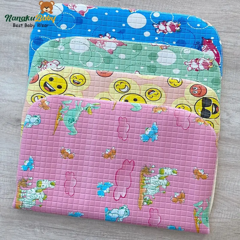 Nanaku Baby - Perlak Bayi Alas Ompol Bayi Bahan Anti Air Ukuran 70cm x 55cm 1