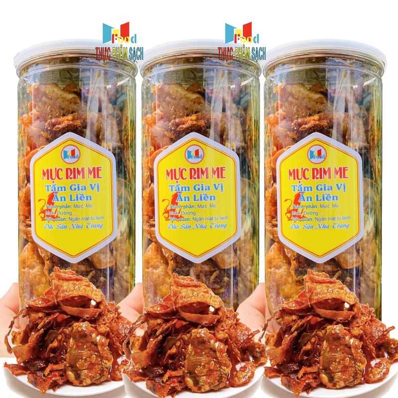 [ ĂN VẶT ] Mực Rim Me - Mực Sốt Me - Đặc Sản Nha Trang - Thơm Ngon - Đậm Vị