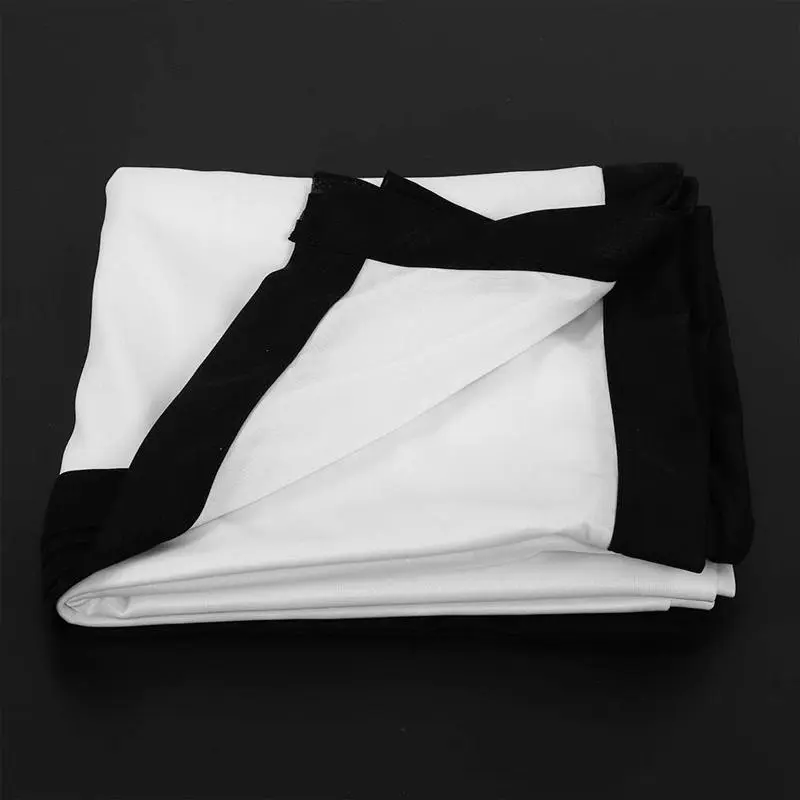 Projector Background Curtain, Solid Color Seamless Backdrop for Photoshoot & Projector, Projection Screen for Home & Outdoor 2