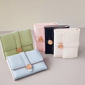 Beg Wang untuk Wanita Wallets, Dompet Elegan Moden, Fesyen Pelbagai Fungsi, Dompet Kecil Biru, Sesuai untuk Wanita, Beg Selempang