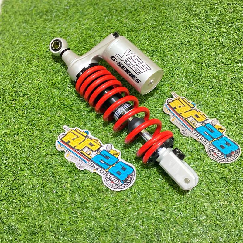 G SPORT - 310mm 330mm Shock Tabung Beat Vario Scoopy Genio Spacy Mio J GT Fino Xeon Soul GT115 Soul GT125 SOUL Fazzio Stylo 160 Lexi Xride Shockbreaker COPY YSS 7