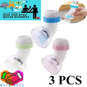 [SSM] (3 PCS) Aerator Sambungan Kran Air Flexible 360 Derajat Keran Penyambung Shower Head Saringan Nozzle