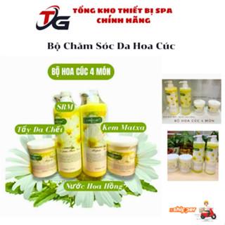 Chăm Sóc Da Hoa Cúc | Tẩy Da Chết Kem Massage Mặt Sữa Rửa Mặt Nước Hoa Hồng.