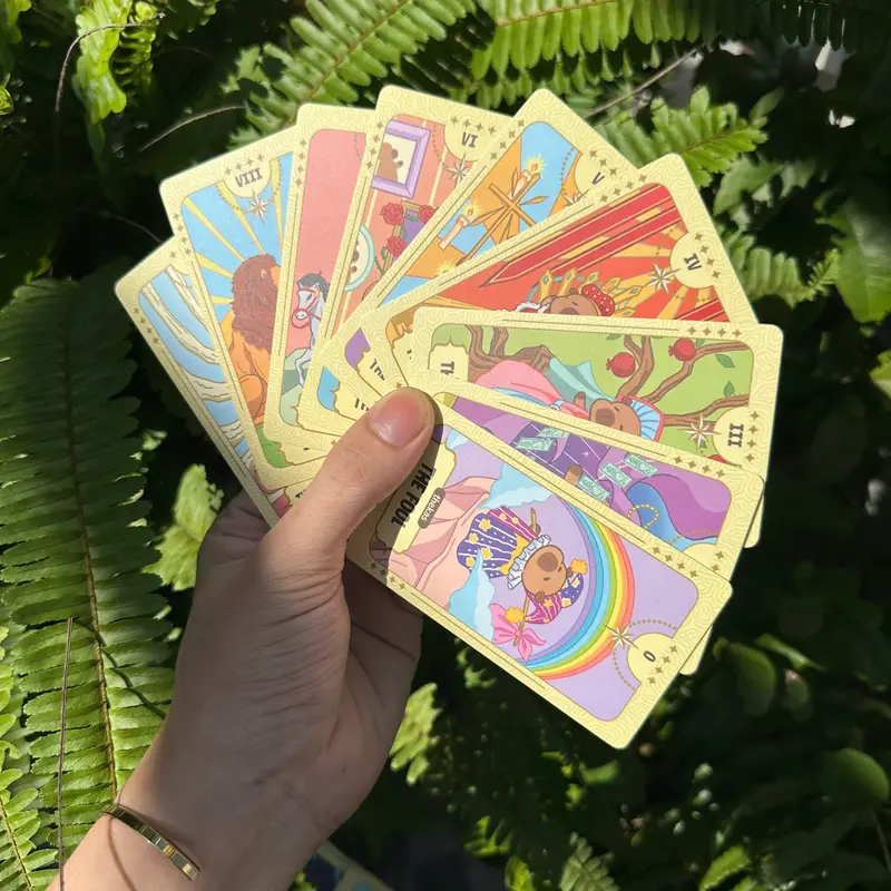 Siêu lạ Bộ bài CAPYBARA TAROT dành cho những tâm hồn bé bỏng cute 4
