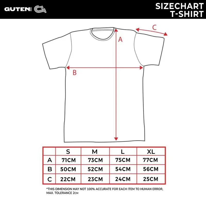 Guten Inc - Kaos Tangan Pendek Pria T-Shirt Two Tone Navy-Black 7