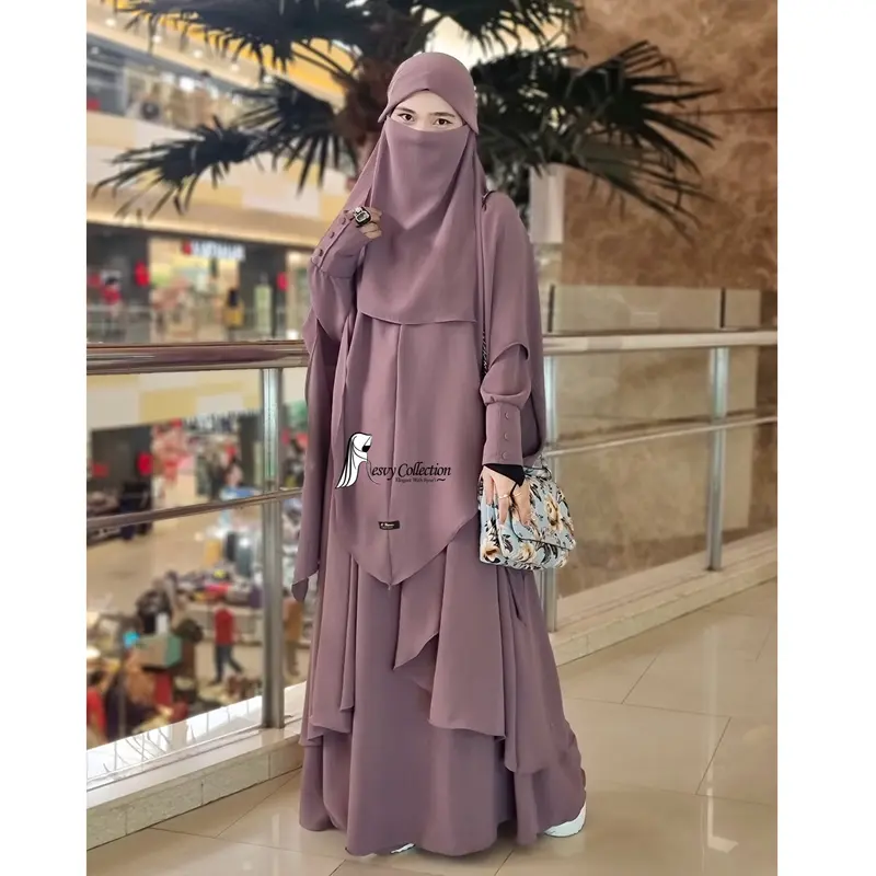gamis syari set YUMNA byresvy_collection mewah elegant simple 3