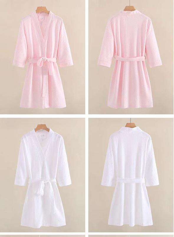Product Introduction of ❤️ [Ready stock]❤️ 40% off spring loose bathrobe women Hotel swimming absorb bath robe summer dress wear couple pajamas women nightgown Wanita sexy plus size sleepwear kimono women 27