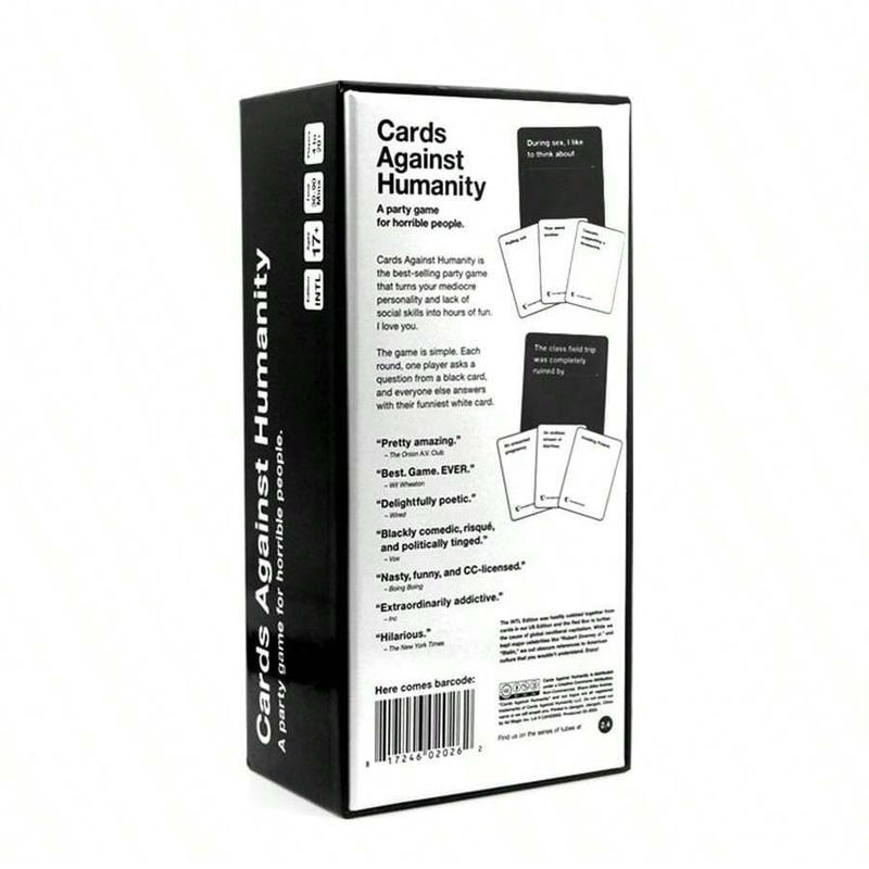 Product Introduction of Cards Against Humanity Game, 1 Count Updated Edition for Adult, Interactive Game Cards, Party Game Cards, Fun Game Cards for Party, Adult Toys, Gift for Her, Men's Gift 4