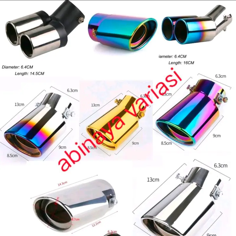 Muffler Ujung Knalpot Mobil AVANZA XENIA VVT 0