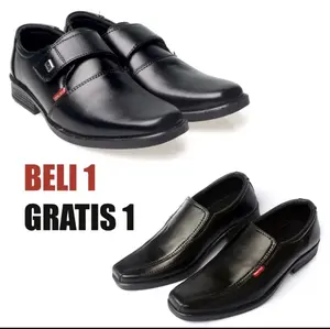 Sepatu Pantafel Formal Pia Beli 1 Gratis 1 Footage Fantofel Hitam Pria Shoes Pantofel Kerja Pria Shoes