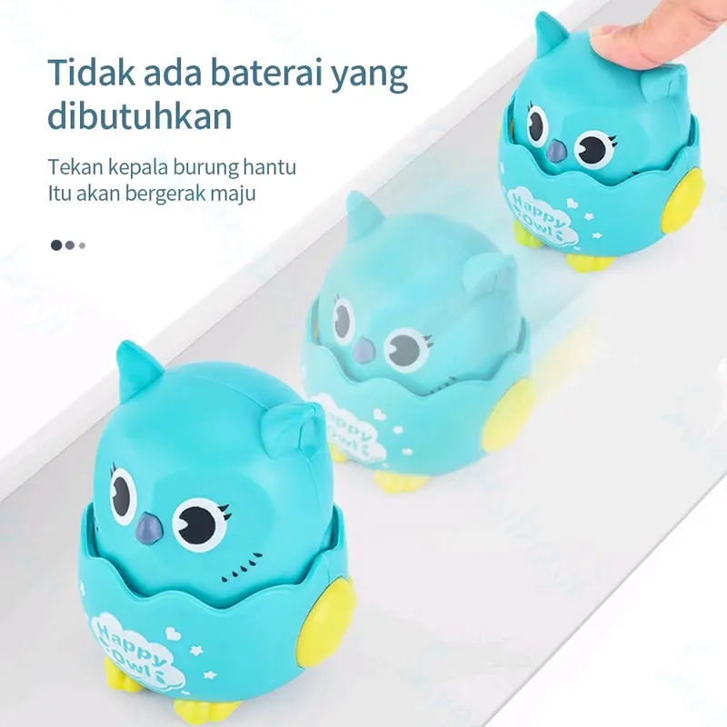 HAPPY OWL Mainan Anak No Batrai 3
