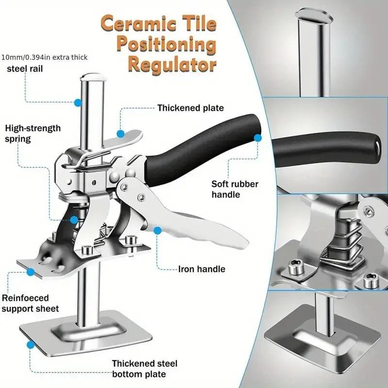 Product Introduction of Manual Jack, Labor-saving Jack, Tile Height Adjuster, Door Board Plate Jack, Manual Lifting Tool, Mechanical Hardware for Home Use 3
