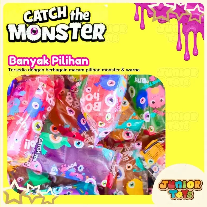 Rhino Catch The Monster Mainan Anak Squishy Licin Isi Air Tidak Bisa Dipegang Jelly Water Snake Toys 2
