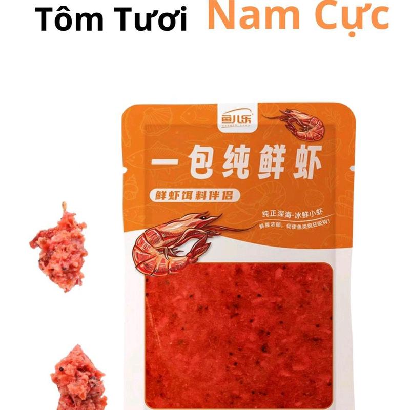Tôm Tươi Nam Cực - Mồi Câu Cá Tăng Độ Đạm Cho Cám