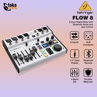 Gambar Behringer FLOW 8 8 Input Mixer Digital USB Audio Interface dari Tokosound Proaudio Kota Administrasi Jakarta Barat 3 Tokopedia