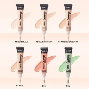 SANIYE [BPOM] Concealer Waterproof Wajah Full Coverage Color Corrector