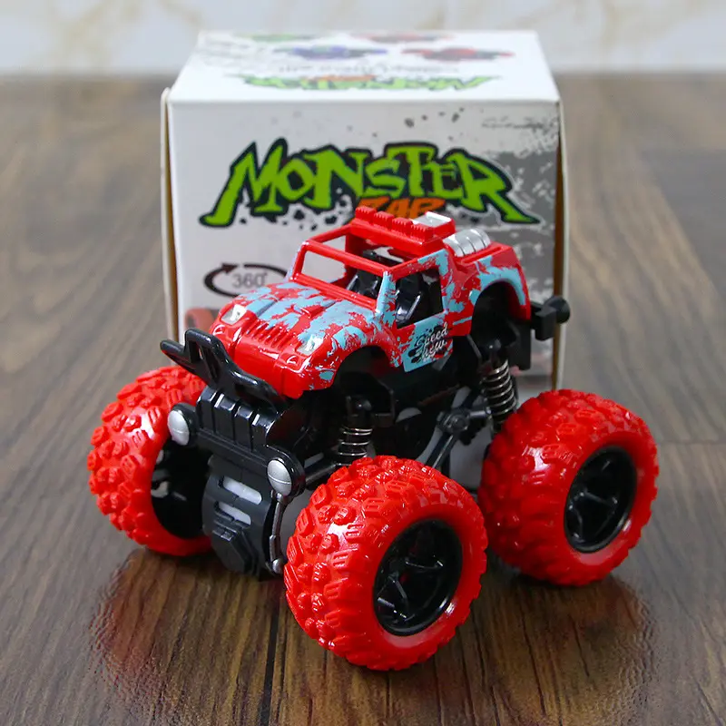 Xe địa hình nhào lộn Off Road cực chất nhiều màu sắc, xe đồ chơi ô tô nhựa abs an toàn cho bé 3