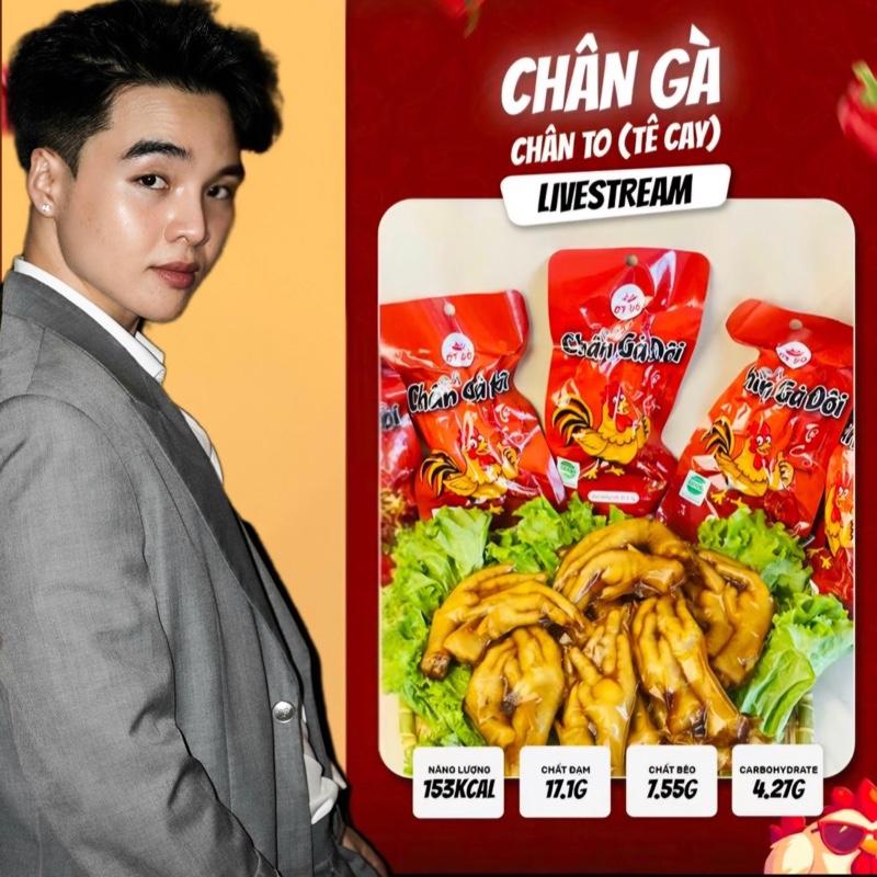 10 túi chân Gà Đôi (tổng 20 chân) Ớt Đỏ Việt Nam