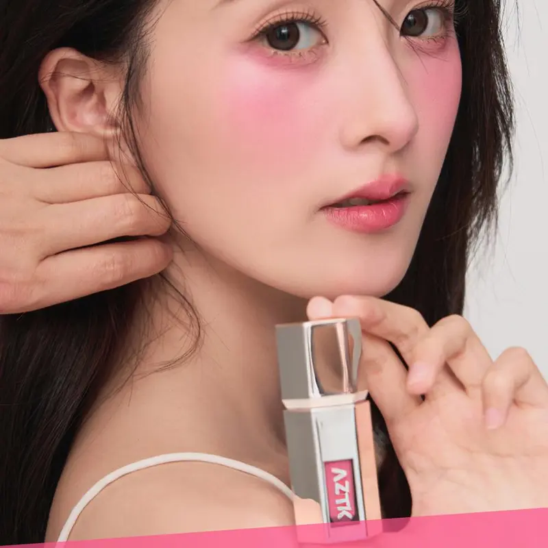 Phấn Má Hồng Dạng Lỏng Dạng Phấn Màu Đông Lạnh AZTK / Jingzhi, Mở Rộng 5ml, Giả Khí Quyển, Co Giãn, Sửa Chữa, N9S1 0