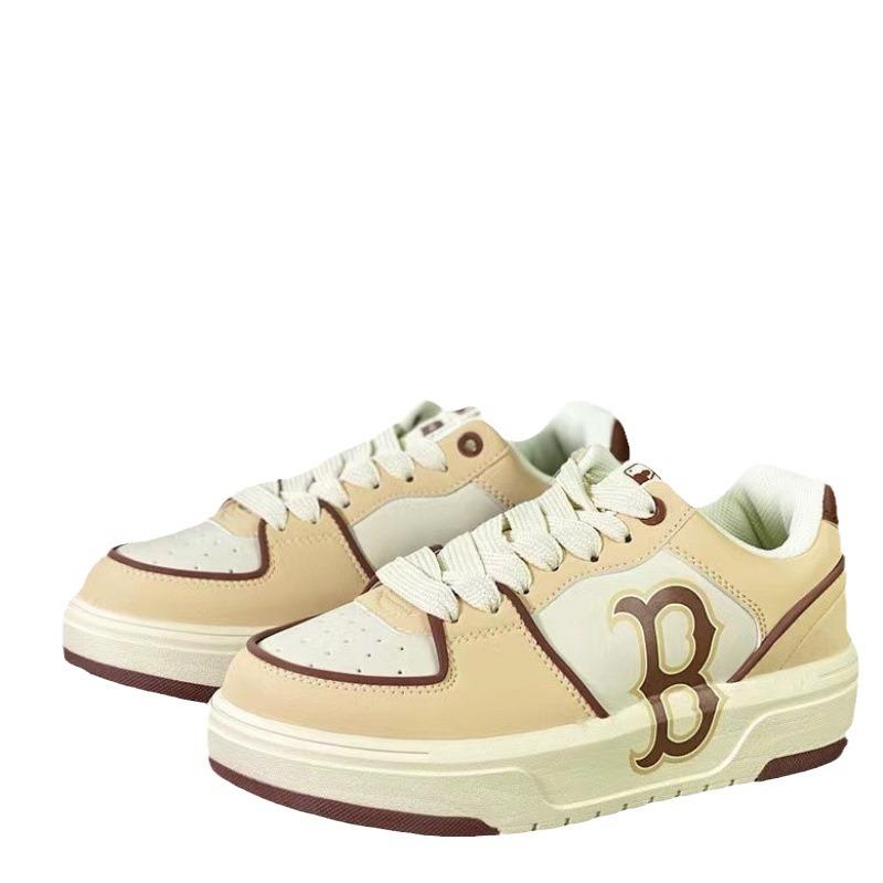 Giày Chạy Bộ, Phong Cách Cổ Điển In Logo Lớn NY Yankees, Dành Cho Nam Và Nữ, Đế Cao, Dad Shoes Sneaker Sport 4
