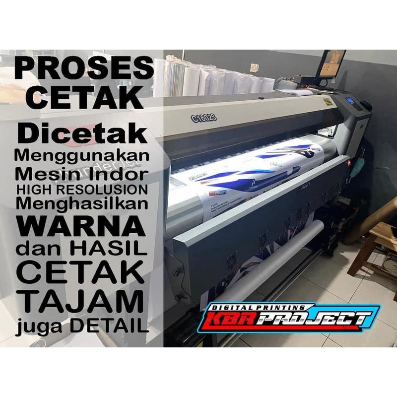 GENIO STIKER SRTIPING PREMIUM MOTOR KEREN STIKER LIS VARIASI GENIO STIKER MOTOR HONDA DESAIN RACING A.34 HOLOGRAM TRANSPARAN BISA COD Motorcycle 6