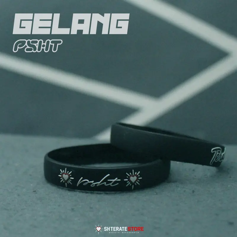 Gelang Rubber PSHT - Black 0
