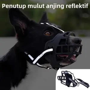 Muzzle Penutup Mulut Anjing/Penutup Mulut Anjing Dog Muzzle Mouth Cover Pet Muzzle Anti Gigit