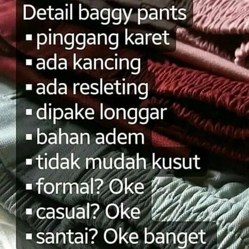 PROMO BAGGYPANTS PREMIUM SIZE M L XL XXL AMERICAN DRILL GROSIRBAGGYPANTS GROSIRBAGGY BAGGY PANTS JUMBO AMERICAN DRILL GROSIRCELANA GROSIRCELANABAGGY GROSIRCELANABAGGYPANTS CELANA CELANAWANITA CELANABAHAN 3
